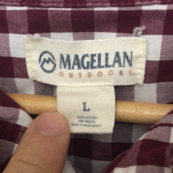 Men’s Magellan Long Sleeve Casual Shirt - Picture 2 of 3